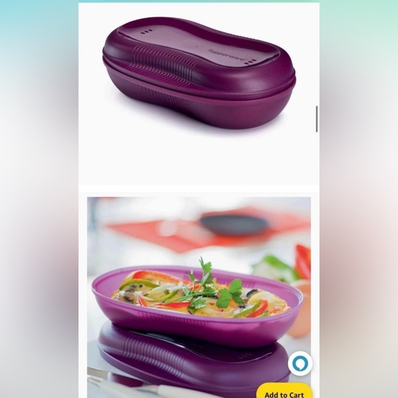 Tupperware Breakfast Maker Microwave Purple - Picture 8 of 9